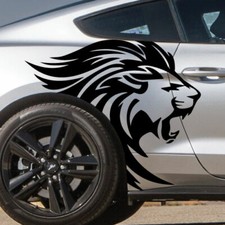Pickup King Lion Side Fits Mustang Vehicle Vinyl Graphic Decal Sticker Truck Car