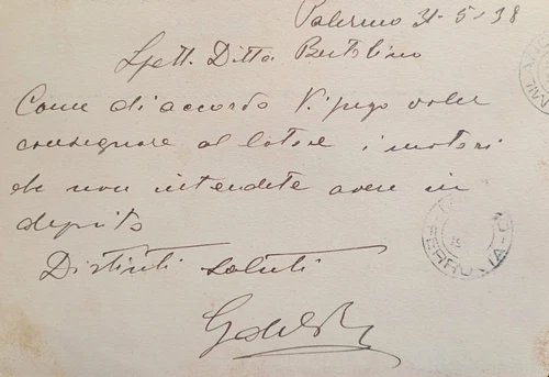 RACCOMANDATA CARTOLINA PUBLICITARIA PER MILANO AFFRANCATA lire 1,25 lire azzurro - Foto 2 di 2