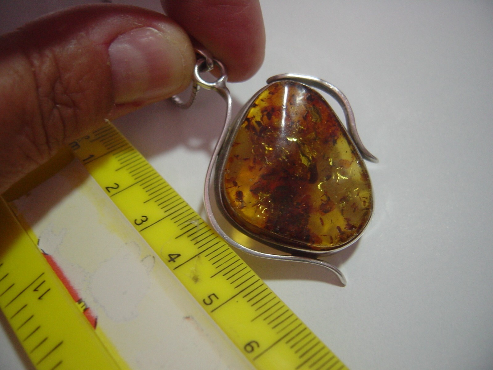 Stunning Solid Silver 24" Box Chain & Massive Sup… - image 12