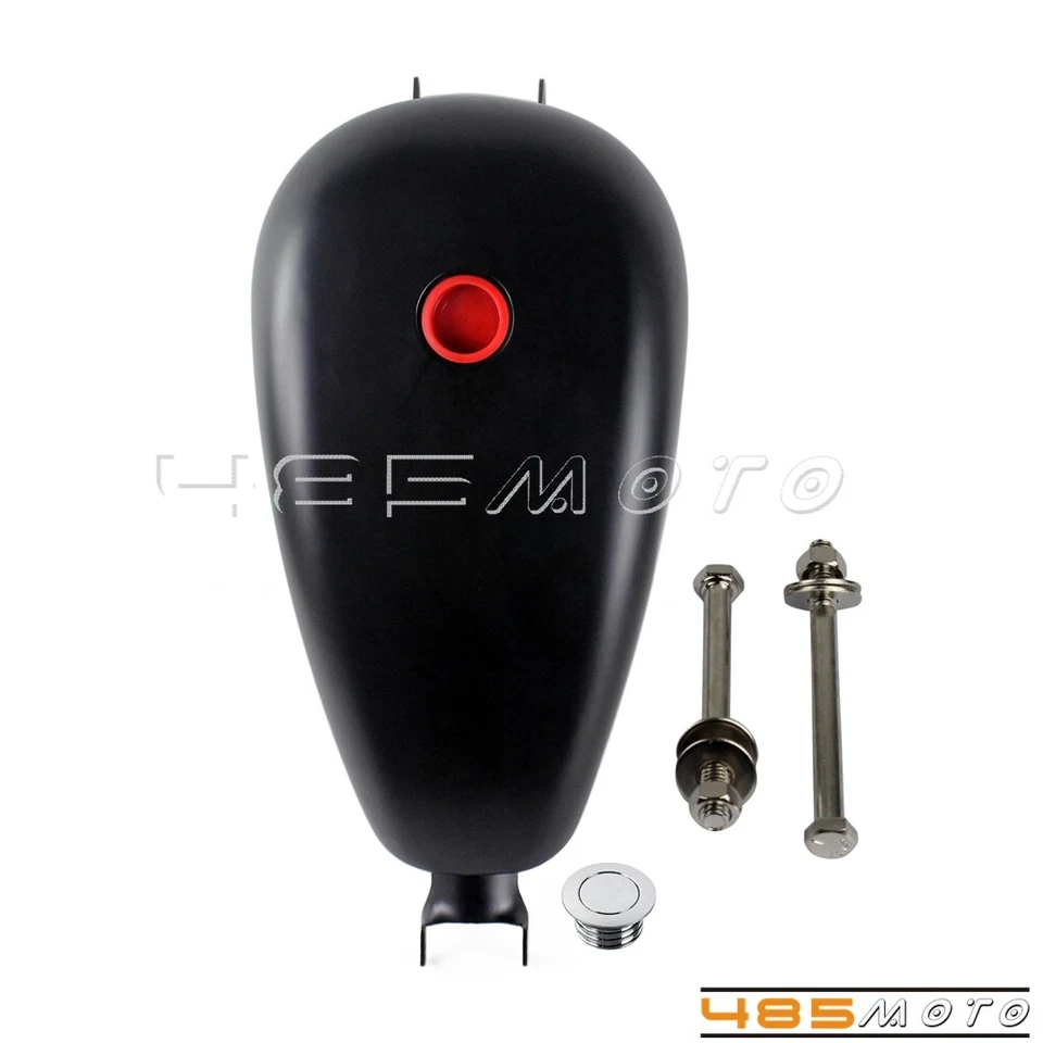 Tanque de combustible de 3,3 gal para Harley Sportster Custom XL1200C bajo XL1200L súper bajo XL88 Foto 3 de 4