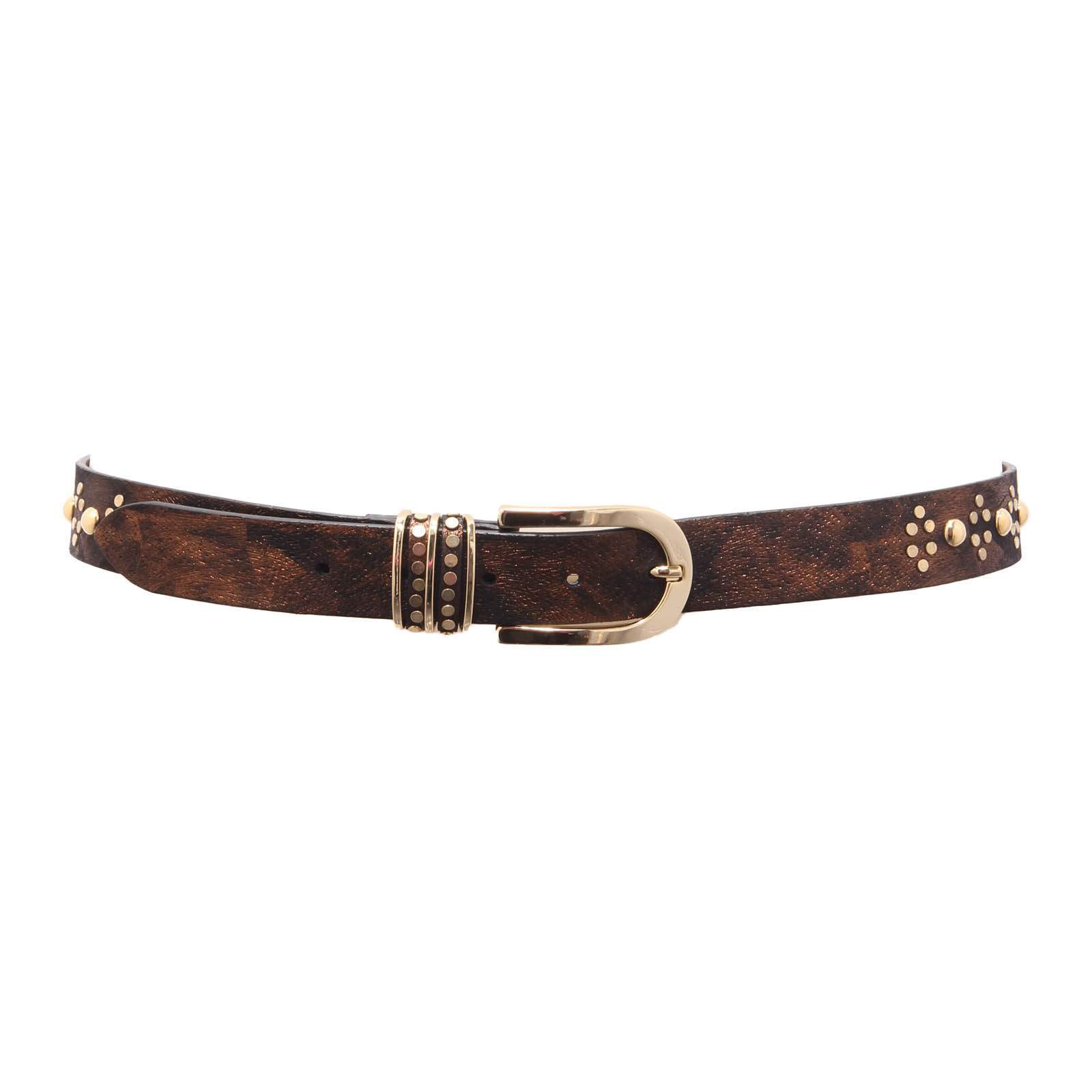 5507AO cintura donna BERGĒ woman leather belt