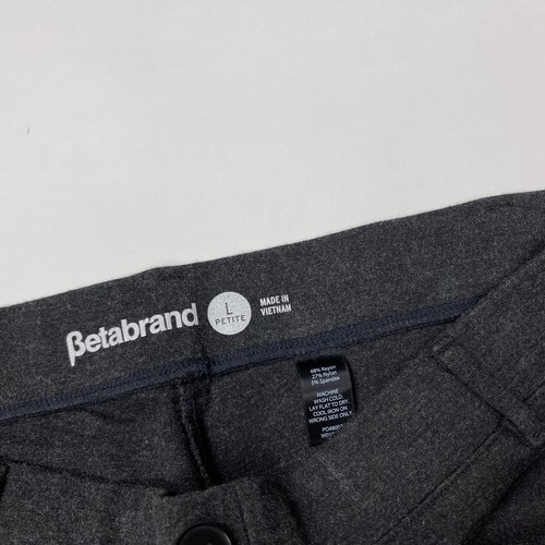 Betabrand Boot-cut Classic Dress Yoga Pant Stretch Nylon Flat Front Women PL - Picture 8 of 12
