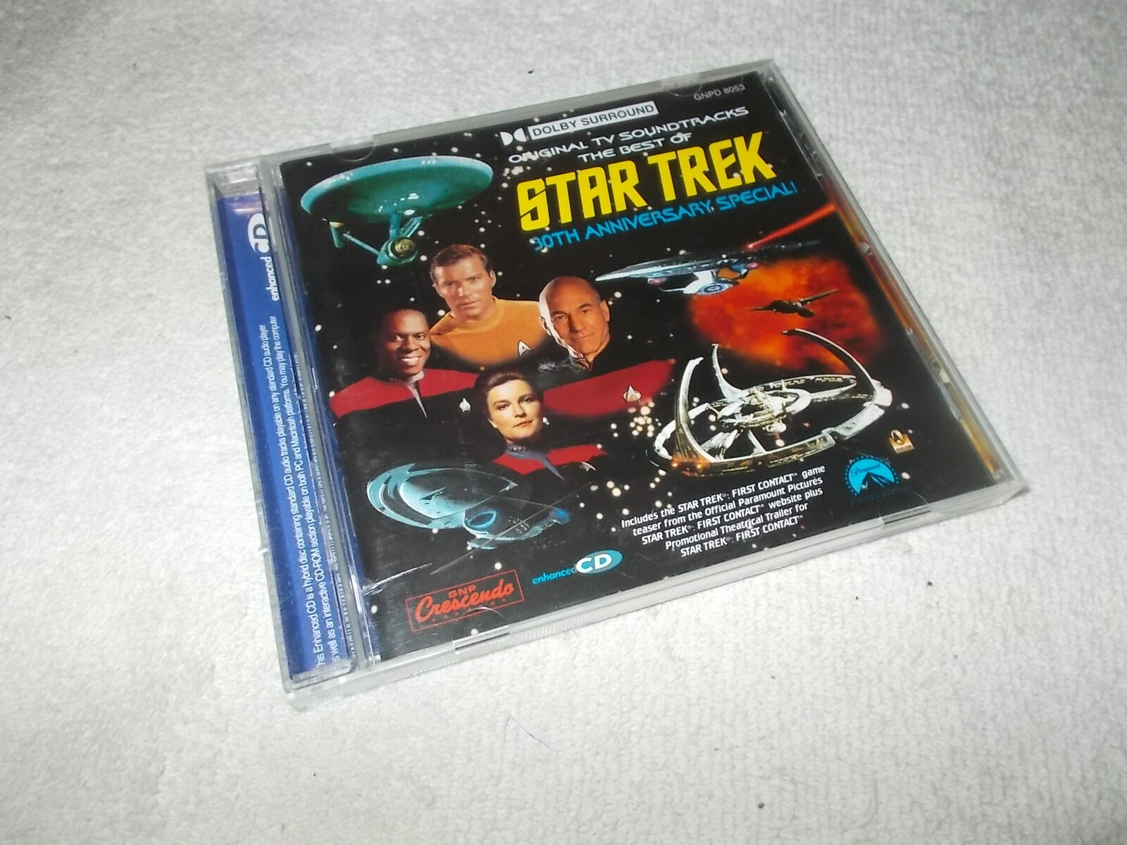CD Star Trek 30th Anniversary Original Soundtrack CD