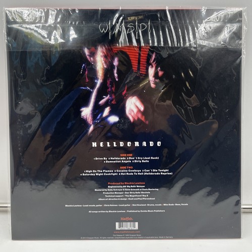 W.A.S.P. – Helldorado LP 2015 German Import Transparent Orange 180g Madfish NEW - Picture 5 of 9