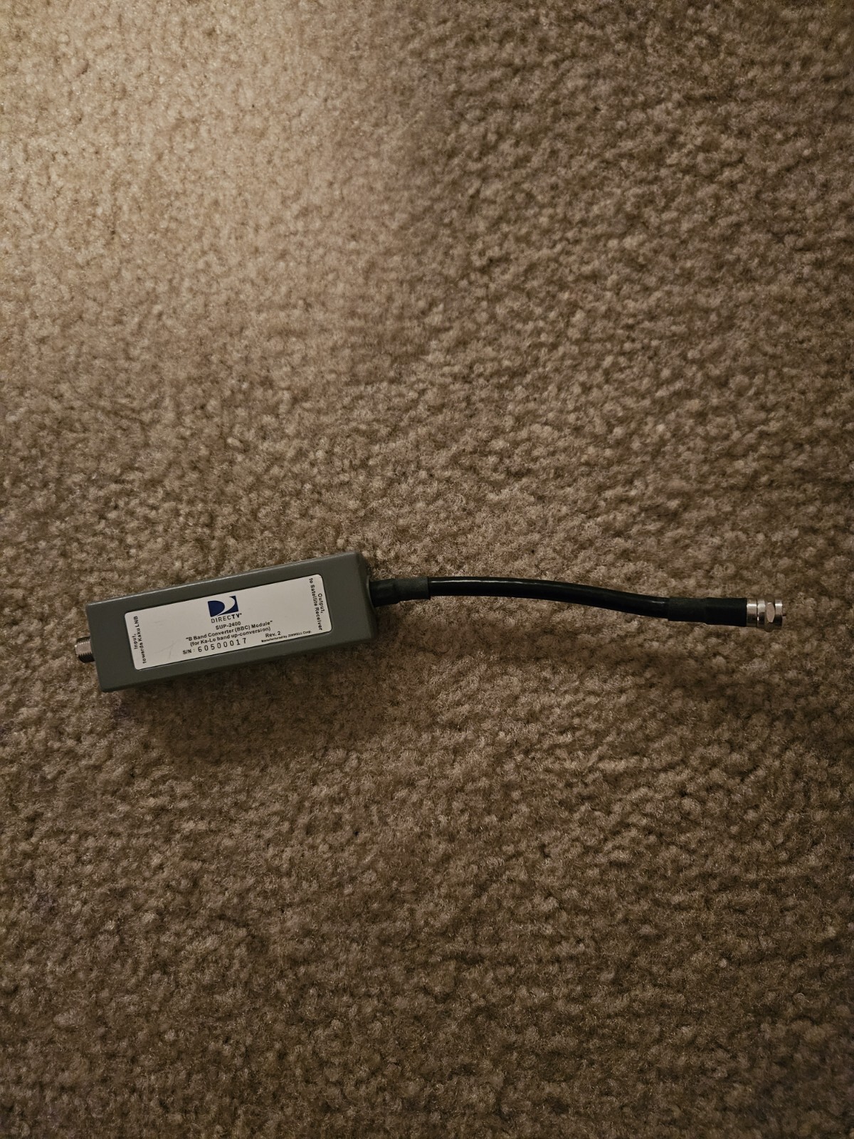 DIRECT TV SUP2400 B Band Converter Module BBC For KaLo band up