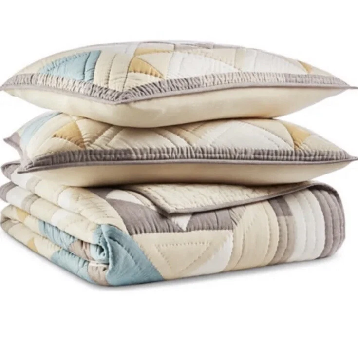 Juego completo de edredones y fundas Hotel Collection Mesa Queen de 3 piezas Foto 2 de 4