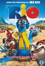 Rio (2011) DVD, Jesse Eisenberg, Anne Hathaway, George Lopez, Carlos Saldanha