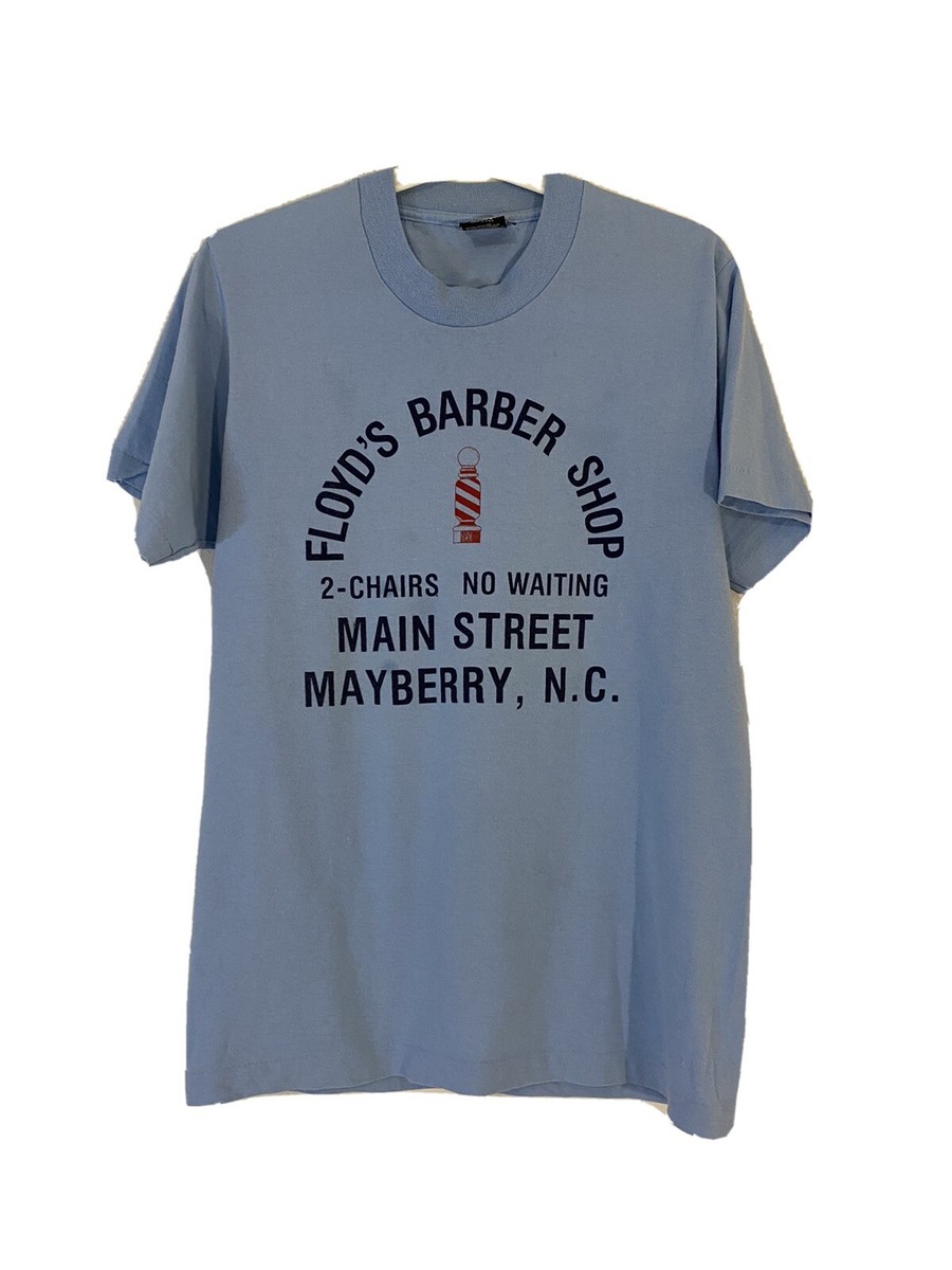 Cotton Pink Floyd Mayberry T Shirt Floyd The Barber T-Shirt