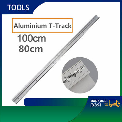 Aluminium T-Track T-NutT-Spur Profil Schiene Holzbearbeitung Werkzeug 800/1000mm