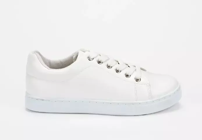 Ebay ladies shop white trainers