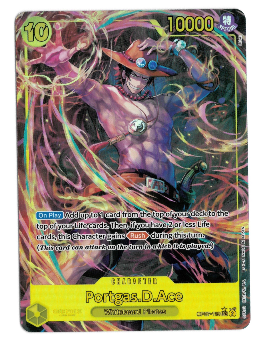 Portgas.D.Ace OP07-119 Alt Art SEC - English One Piece 500 Years