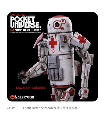 アンダーバース 1/18 POCKET UNIVERSE WWR MK7 EDM UNDERVERSE Pocket Universe 1/18 WWR Bramble MK7 EDM Robot Action