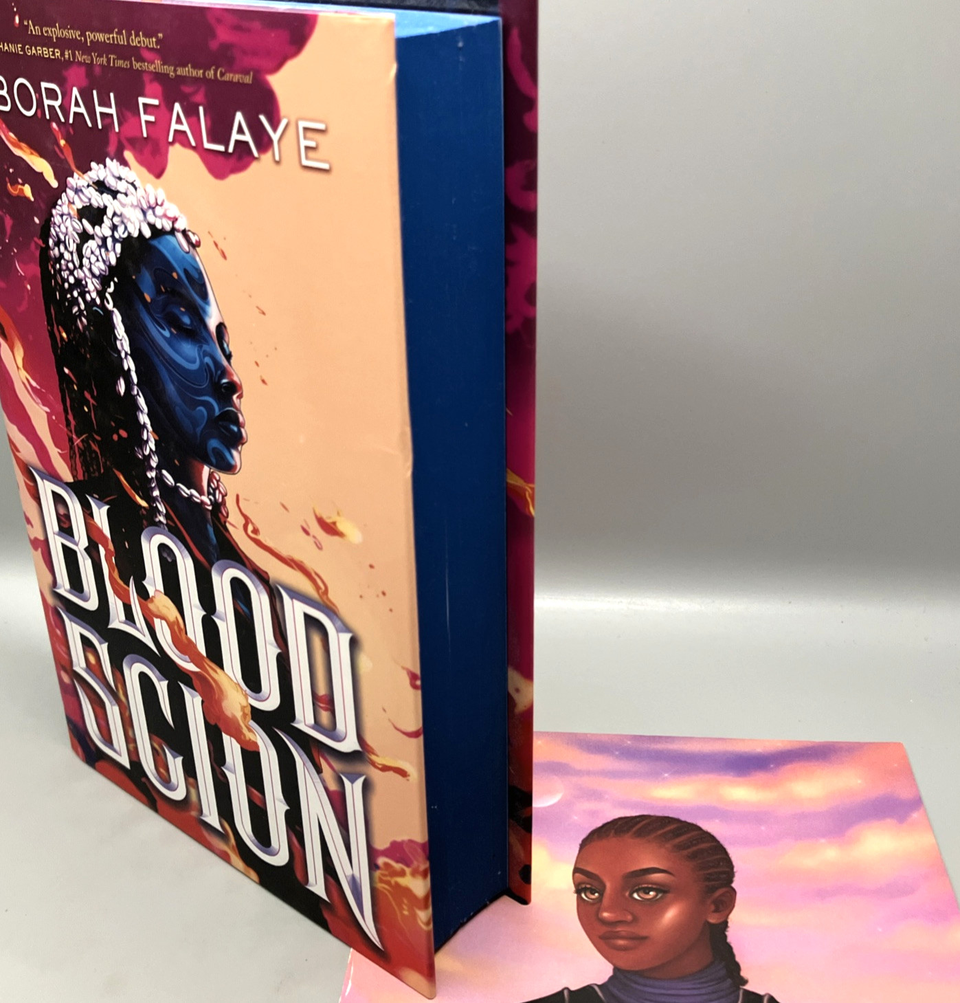 Blood Scion SIGNED Deborah Falaye  Fairyloot First Edition Hardcover Book