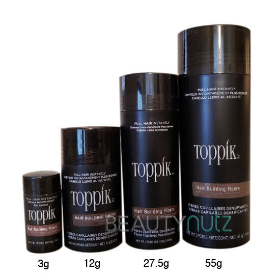 Toppik Hair Building Fibers - Black / Dark Brown / Medium Brown / Light Brown