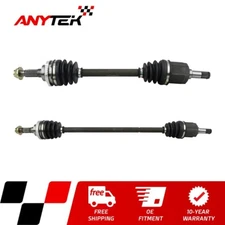 Pair Front CV Axle for 1992 1993 Mazda MX-3 1.6L 1997 1998 Mazda Protege 1.5L