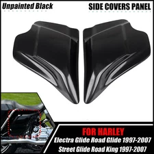 Battery Side Cover Panel For Harley Electra Glide Ultra Classic FLHTC FLHT 97-07