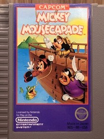 Mickey Mousecapade Disney NES Nintendo Entertainment System Game Original Tested