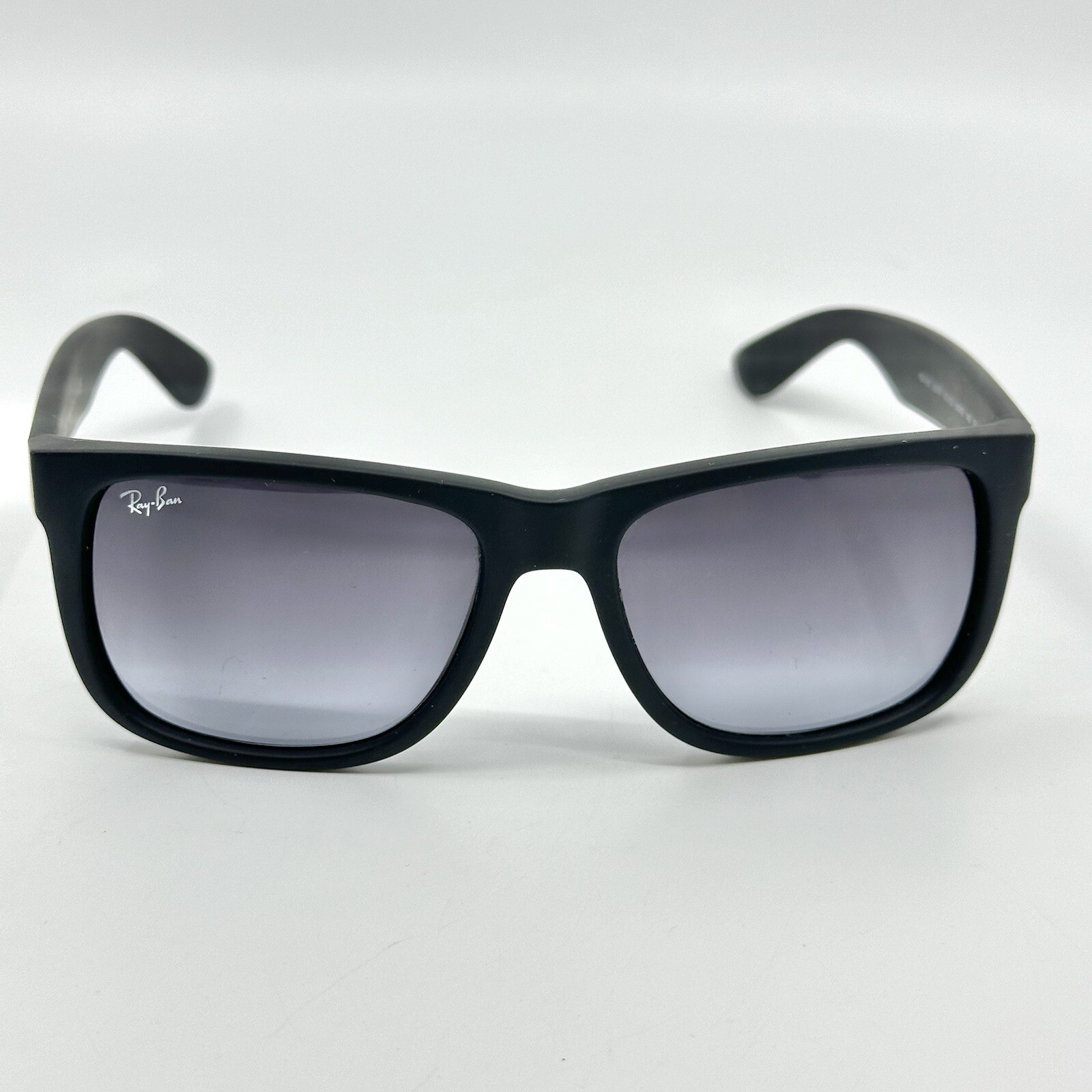 Ray-Ban Justin Rubber Black/Grey Gradient 54mm Sunglasses RB4165