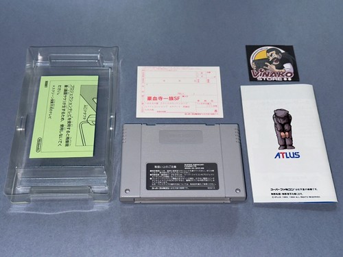 GOUKETSUJI ICHIZOKU SUPER FAMICOM NTSC-J EN BUEN ESTADO REG. CARD. - Imagen 9 de 11