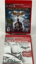 Batman Arkham Asylum & Arkham City (PS3, Sony PlayStation 3, 2009) Tested