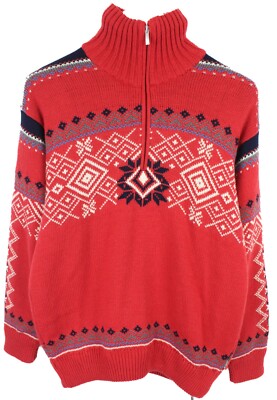 F. Lli Campagnolo Wind Protect Climate System Pullover Herren Klein Wollmischung