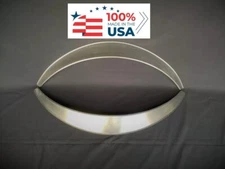 Universal Metal Fender Flares Style 1:  2" Wide, 2-piece set (hand-made)