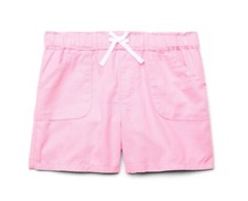Wonder Nation Girl's Pink Pull On Shorts Size L PLUS 10-12 NEW