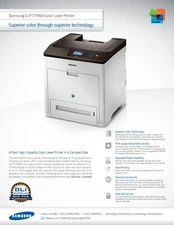 New Samsung CLP-775ND Color Laser Printer