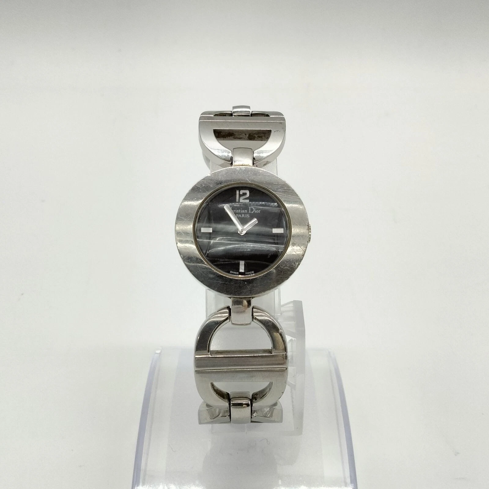 Montre femme Dior Maris cadran rond CD022110 quartz de JPN [NE FONCTIONNE PAS EN L'ÉTAT]