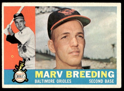 1960 Topps Baseball Pick From Scans Various Grades .10¢ shipping after 1st one! - Picture 238 of 263