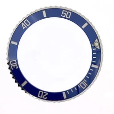 Bezel Complete Fit Rolex® 166619 Blue Stainless Steel