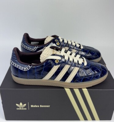 Wales Bonner 23SS 【タグ付き】 Adidas x Wales Bonner Leather Sneakers | Black | FARFETCH CA