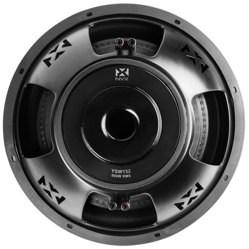 NVX YSW152 800W RMS Dual 2-Ohm 15" Subwoofer - Sonic Electronix - Picture 10 of 10