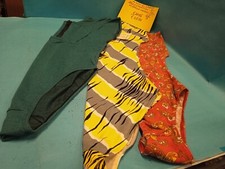 Set 3 Body Misto Cotone Fantasia Mezza Manica Anniel 46 '80 Vintage