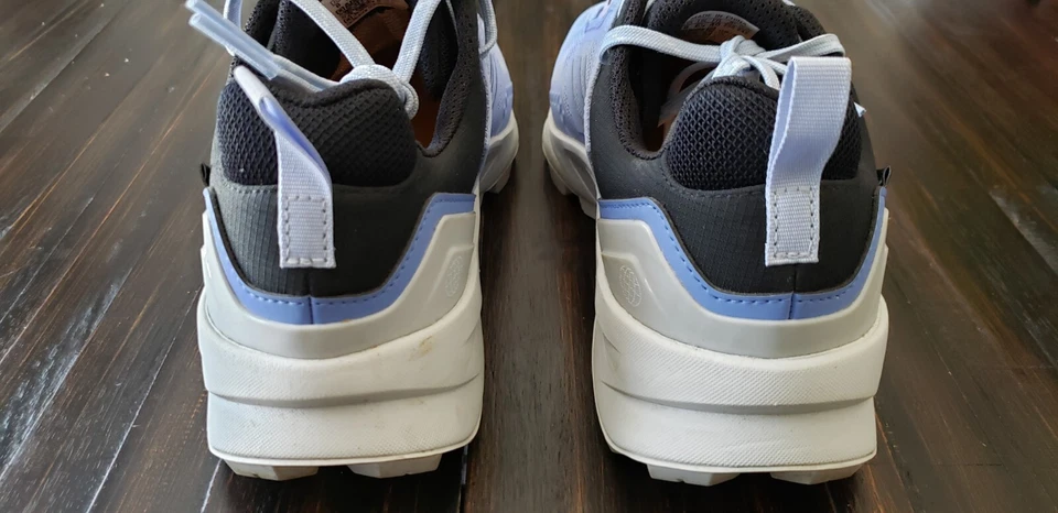 Adidas Women Terrex Swift R3 GTX Blue Dawn Coral Fusion Hiking Shoes Size US 8 - Image 4 of 4