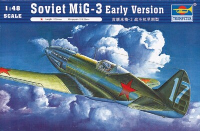 Trumpeter 02830 Soviet MiG-3 Early Version in 1:48 Bausatz Neu + OVP