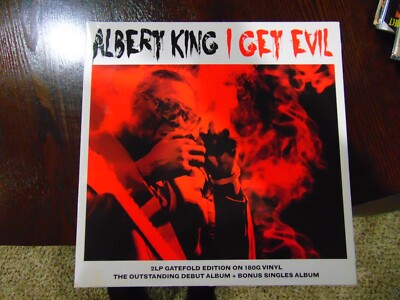 ALBERT KING I GET EVIL 180 GRAM LIMITED EDITION GATEFOLD JACKET 2013 IMPORT SET