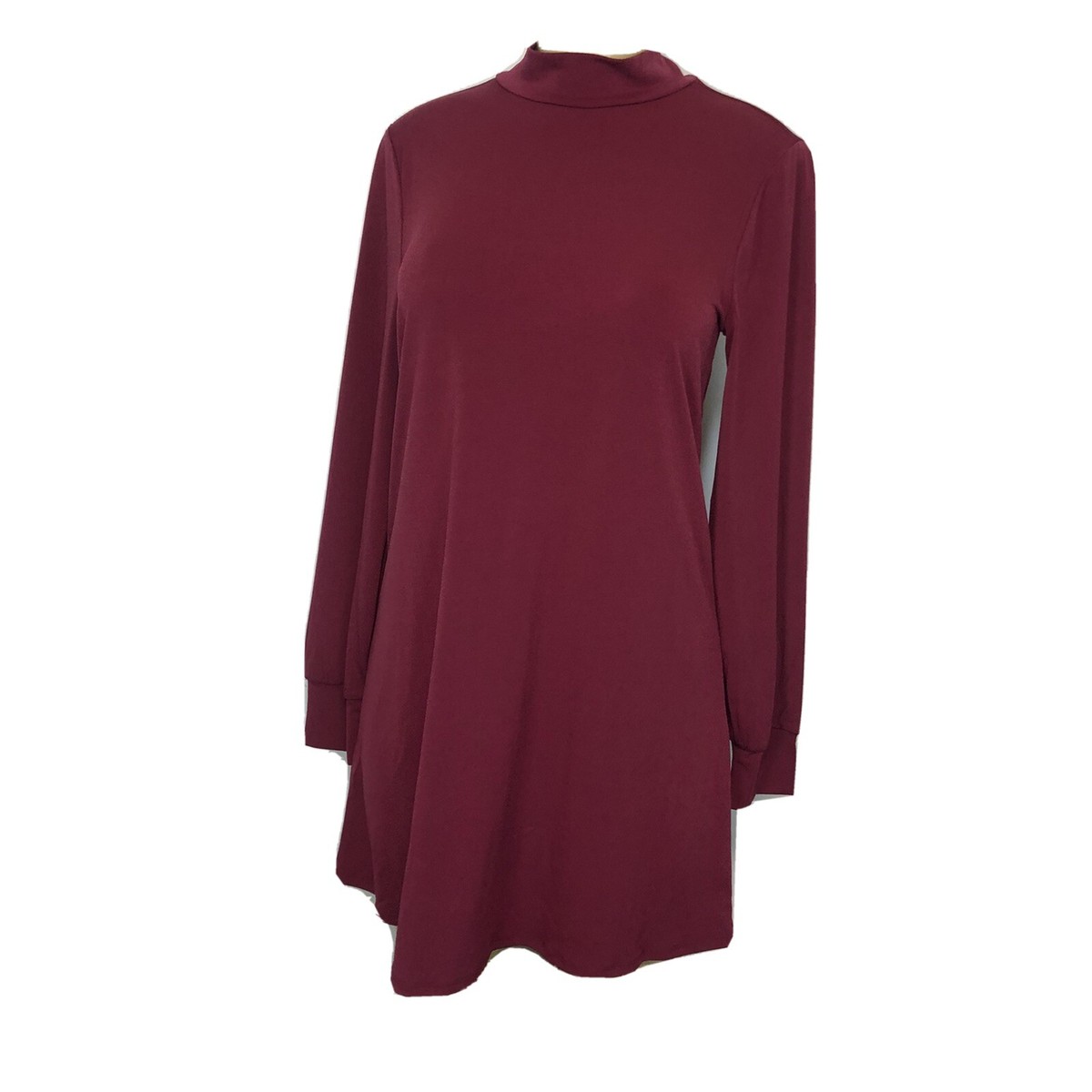 BCBGENERATION Burgundy Tunic Shirt Dress Women Size M Casual Long Sleeve $78 NE | eBay BCBGENERATION Burgundy Tunic Shirt Dress Women Size M Casual Long Sleeve $78 NE | eBay