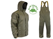 Vass 220 Winter Khaki Jacket & Bib and Brace New Carp Fishing Winter Clothing