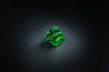 Razer Triple Headed Snake Artisan Keycap - LIMITED EDITION IN HAND FREE SHIPPING