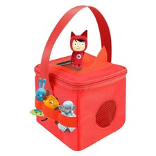 Carrying Bag for Tonies Figures and Box, only Compatible with Toniebox 1, Red