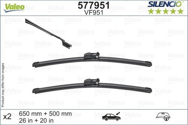 BMW X4 Wiper Blade 18-22 (577951) OEM Valeo | eBay