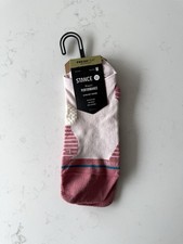 NWT Stance Women's Run Exotic Ultralight Cushion Tab Socks - Lilac Ice - Size M