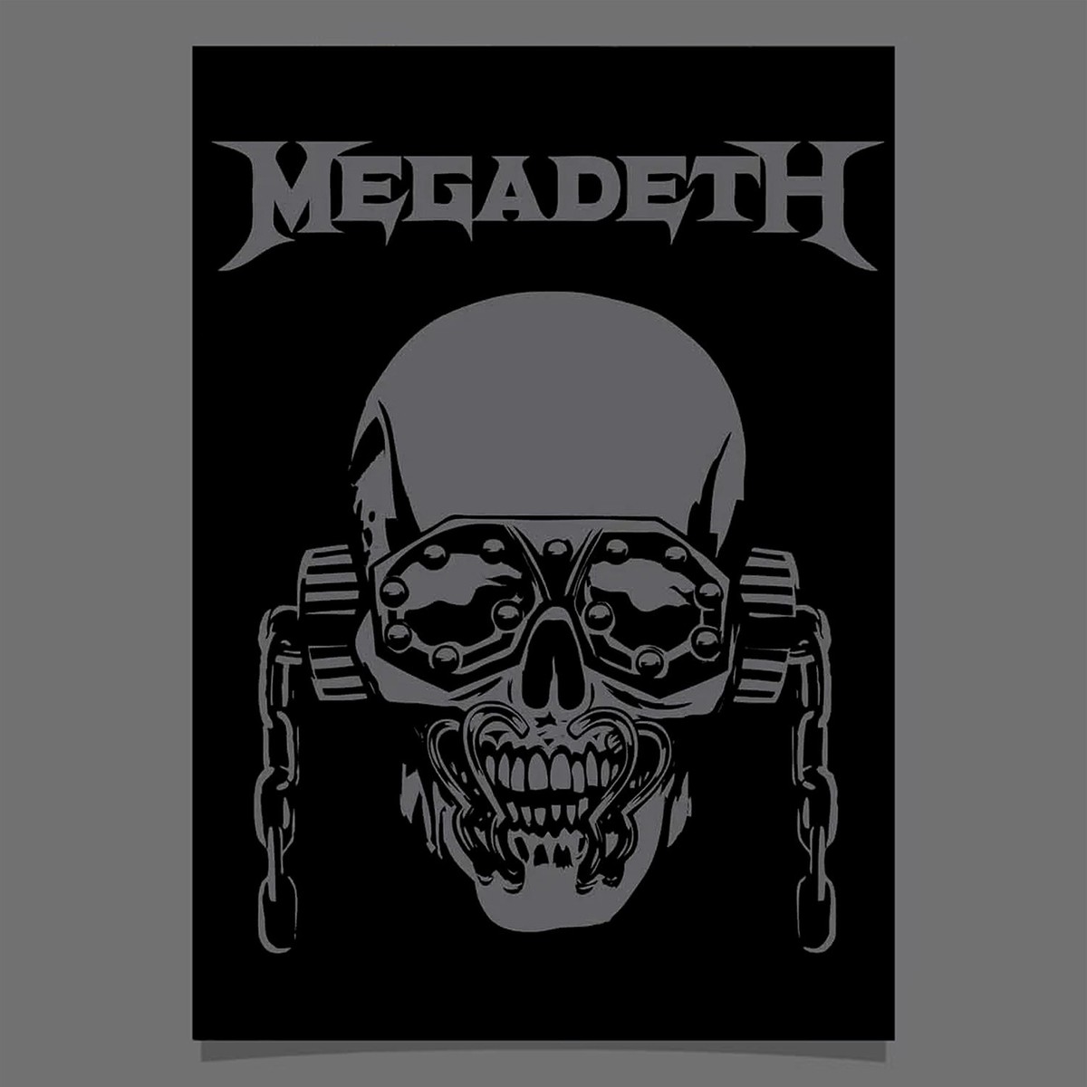 Megadeth Vic Rattlehead Poster, Unframed Poster Wall Art Decor | eBay