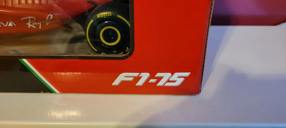 Authentic Licensed Rastar 1:12 Ferrari F1 75 Remote Control Car Formula 1 RC Car - Image 2 of 4