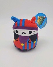 Cats vs Pickles 492 Jester Kitty Cat Plush Bean Bag Toy 4" New With Tags