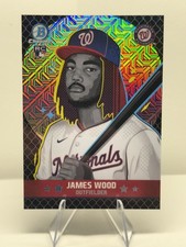 2025 Bowman Chrome - Bowman Ascensions James Wood #BA-17 Mojo Refractor (RC)