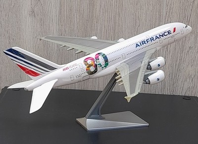 Air France 80 Jahre Modell L: 28 cm Airbus A380 F-HPJI Socatec ECH: 1/250 Sehr guter Zustand