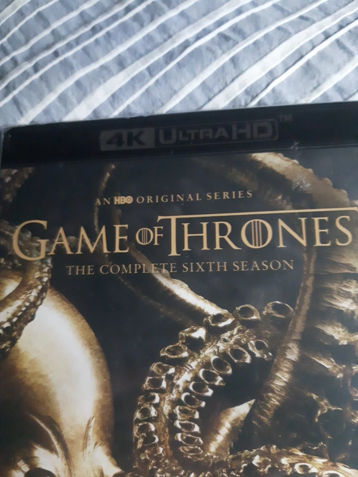 GAME OF THRONES.Complete Season 6.4K UHD Bluray.4Disc.Brand New,Sealed.Reg Free - image 2 of 4