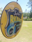 Vintage Porcelain Richlube Motor Oil “100% Pure Pennsylvania” Metal Sign, 11.75" — photo 4
